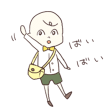 Little get suck children sticker #3470163