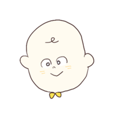 Little get suck children sticker #3470172