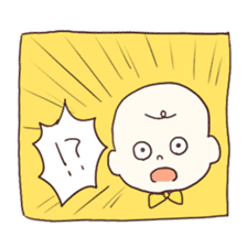 Little get suck children sticker #3470183