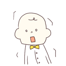 Little get suck children sticker #3470190