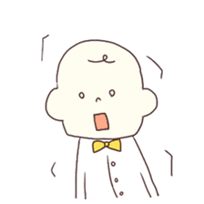 Little get suck children sticker #3470190