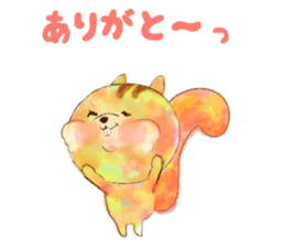 Cute Colorful animals sticker #3470259