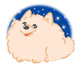 Baby Pomeranian CHOCO sticker #3470399