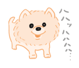 Baby Pomeranian CHOCO sticker #3470407