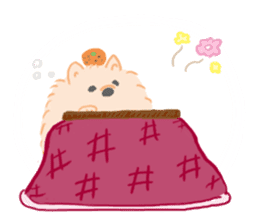 Baby Pomeranian CHOCO sticker #3470410