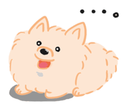 Baby Pomeranian CHOCO sticker #3470423