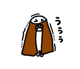 White pig chan3 sticker #3470607