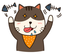 Sushi Meaw English version sticker #3470837