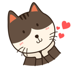 Sushi Meaw English version sticker #3470850