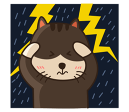 Sushi Meaw English version sticker #3470853