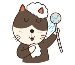 Sushi Meaw English version sticker #3470859