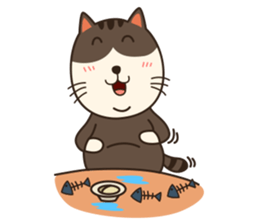 Sushi Meaw English version sticker #3470863