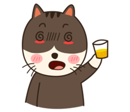 Sushi Meaw English version sticker #3470867