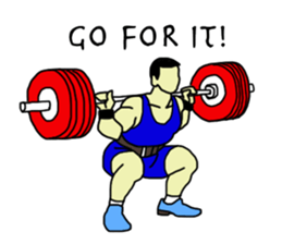 Let's lift! sticker #3471243