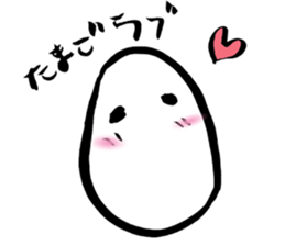 Japanese TAMAGO CHAN (Egg girl) sticker #3471634