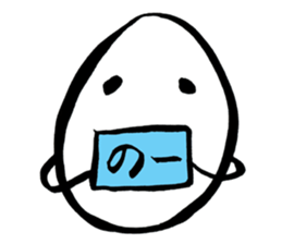Japanese TAMAGO CHAN (Egg girl) sticker #3471637
