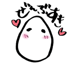 Japanese TAMAGO CHAN (Egg girl) sticker #3471649