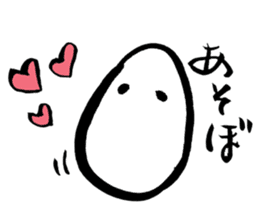 Japanese TAMAGO CHAN (Egg girl) sticker #3471656