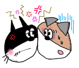 CAT & DOG sticker #3471997