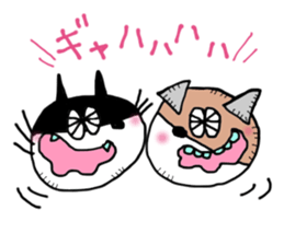 CAT & DOG sticker #3471998