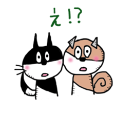 CAT & DOG sticker #3472022