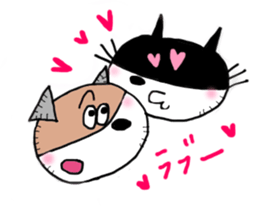 CAT & DOG sticker #3472033