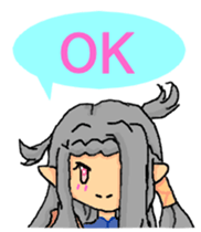 Heartwarming fairy Erun sticker #3472076