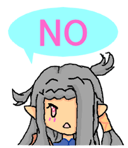 Heartwarming fairy Erun sticker #3472077