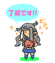 Heartwarming fairy Erun sticker #3472090