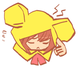 Sister of a mouse sticker #3472876