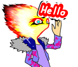 Fairy boy of fire sticker #3472954