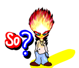 Fairy boy of fire sticker #3472961