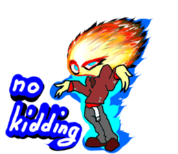 Fairy boy of fire sticker #3472964
