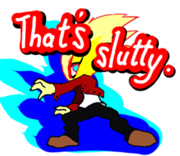 Fairy boy of fire sticker #3472971