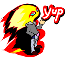 Fairy boy of fire sticker #3472974