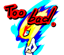 Fairy boy of fire sticker #3472980