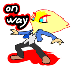 Fairy boy of fire sticker #3472981