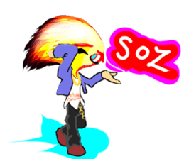 Fairy boy of fire sticker #3472982