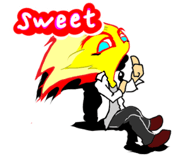 Fairy boy of fire sticker #3472983