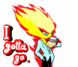 Fairy boy of fire sticker #3472988