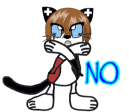 catbabyrabbit sticker #3473275