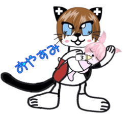 catbabyrabbit sticker #3473280