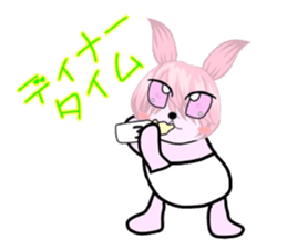 catbabyrabbit sticker #3473304