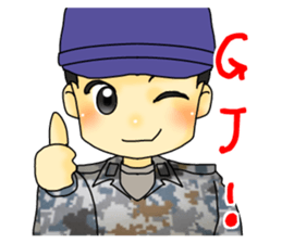 Rikusoukun & friends  JASDF ver. sticker #3474755