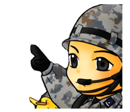 Rikusoukun & friends  JASDF ver. sticker #3474771