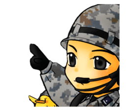 Rikusoukun & friends JASDF ver. sticker #3474771