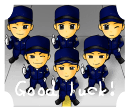 Rikusoukun & friends  JASDF ver. sticker #3474777