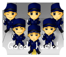 Rikusoukun & friends JASDF ver. sticker #3474777