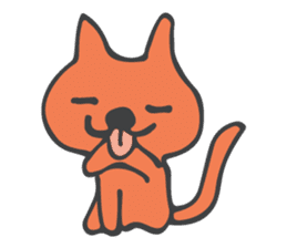 Cute Cat Talking sticker #3474838