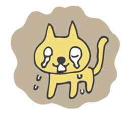 Cute Cat Talking sticker #3474846